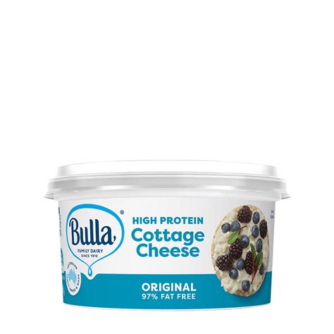 Bulla High Protein Cottage Cheese 200g Original Bulla