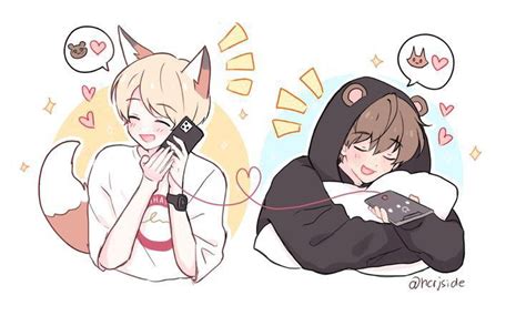 Drawing Anime Gay Couples Poses