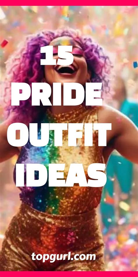 15 Fierce Pride Outfit Ideas To Let Your Rainbow Flag Fly Topgurl In 2024 Pride Outfit