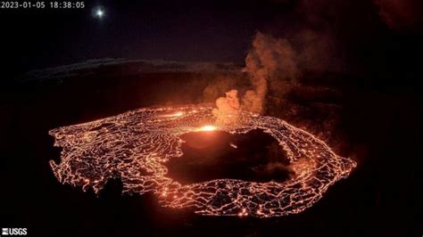 El Volc N Kilauea De Haw I Vuelve A Entrar En Erupci N Y Se Eleva El