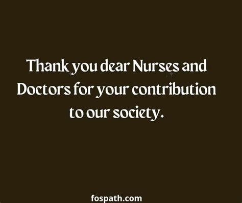 50 Appreciation Thank You Quotes For Nurses And Doctors Fospath