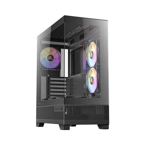 Antec Cx Rgb Elite Atx Mid Tower Cabinet Black Pc Studio