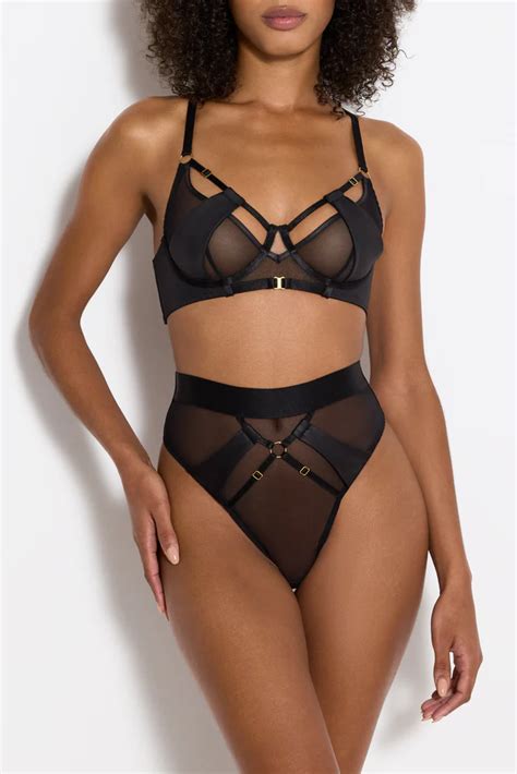 Bordelle Vero Balconette Wire Bra Czarny Cena Opinie Parlamourshop