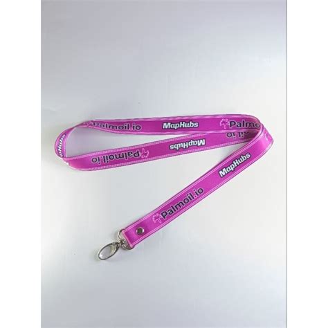 Jual Tali Lanyard Custom 2cm Tanpa Stoper Kait Langsung Desain Sesuai