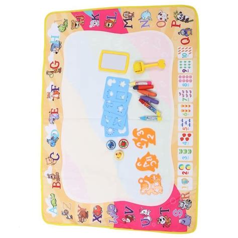 Atyhao Tapis éducatif de peinture à colorier pour enfants Tapis de jeux