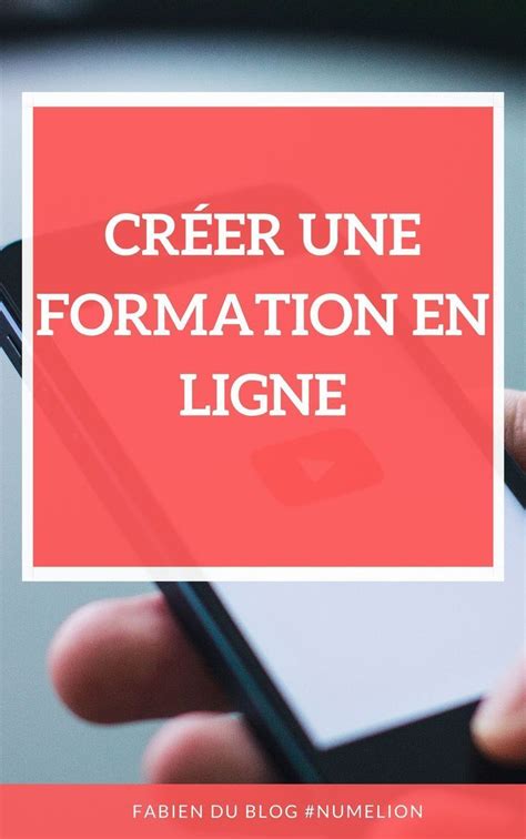 Créer une formation en ligne Formation en ligne Formation en ligne