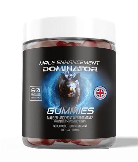 Dominator Male Gummies Enhance Performance 60 Gummies Ebay