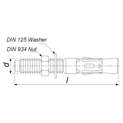 Wedge Anchor Uni Circle Fasteners Sdn Bhd