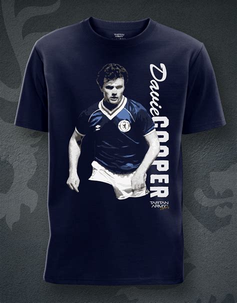 Legends: Davie Cooper Navy – Tartan Army Shop