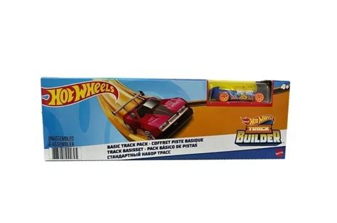 Hot Wheels Track Builder Paquete de pistas básico Mattel