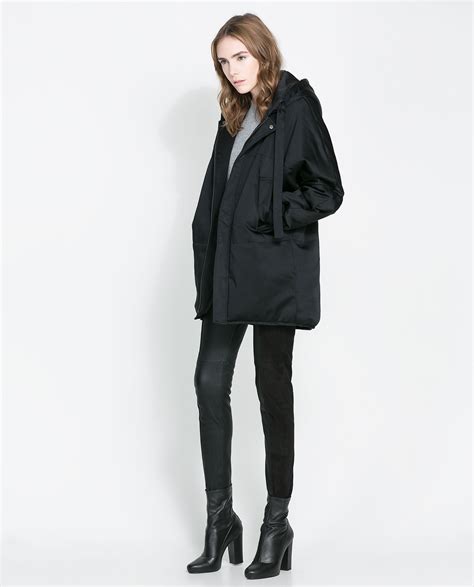 Zara Studio Jacket In Black Lyst