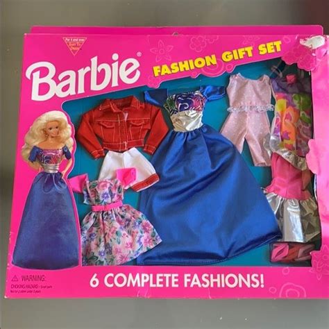 The Barbie Fashion Gift Set Is In Its Box