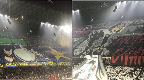 Coreografie Derby La Curva Inter Il Nostro Destino Il Vostro Incubo