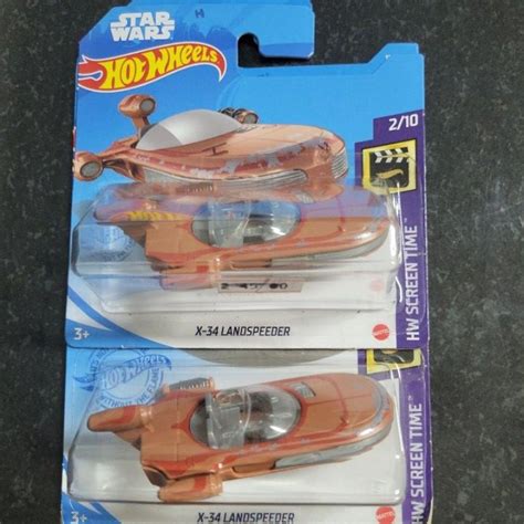 Hot Wheels X 34 Landspeeder Stars Wars Shopee Brasil