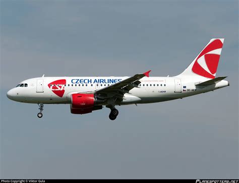 OK NEP Czech Airlines CSA Airbus A319 112 Photo By Viktor Gula ID