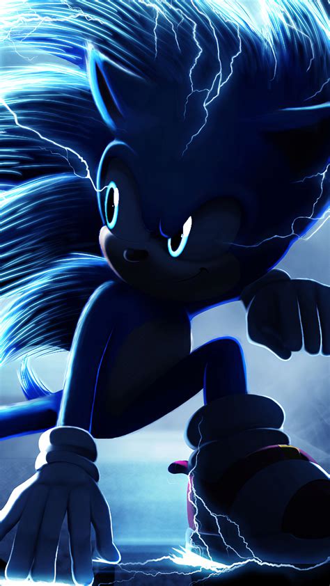 Sonic the Hedgehog, Movie, Art, 4K, #7.1187 Wallpaper PC Desktop