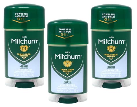 Amazon Mitchum Clear Gel Anti Perspirant Deodorant Unscented