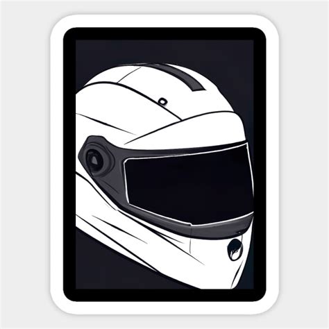 Motorcycle Helmet - Motorcycle Helmet - Sticker | TeePublic