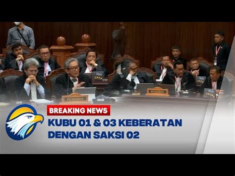 BREAKING NEWS Kubu 01 03 Keberatan Dengan Ahli Dan Saksi 02 YouTube