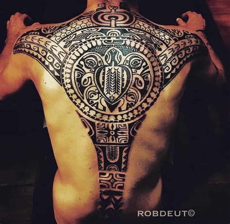 Rob Deut TheSeventhSenseTattoos Polynesian Tattoos Maori Tattoo