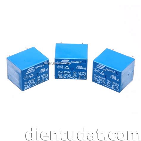 Relay SRD-12VDC-SL-C | Điện Tử DAT