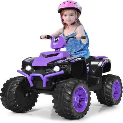 Cuatriciclo Eléctrico ATV para Niños Coche Montable de Batería Marcha