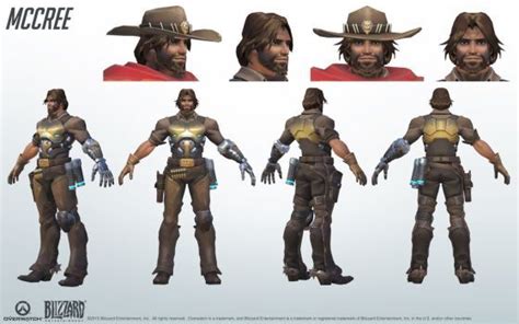 Mccree Overwatch Close Look At Model By Plank Overwatch