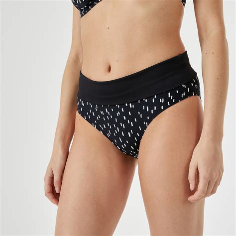 Bikini Slip Mit Grafikprint Und Umschlag Grafisches Muster Anne Weyburn