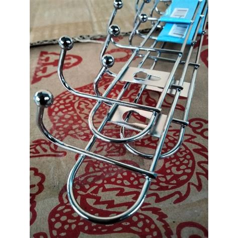 Jual HANGER STAINLESS KAPSTOK CANTOLAN SERBAGUNA 8 KAIT KASTOP KASTOK