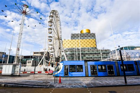 Birmingham City Centre Tram Extension Opens To Passengers