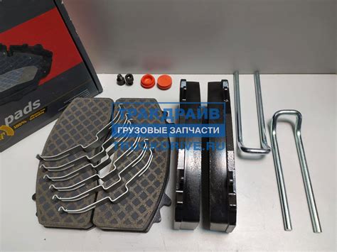 Колодки тормозные дисковые Ман Тга Тгс 29279 218x108x30мм Wabco Maxx 22 ...