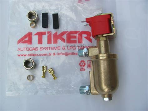 Газов клапан за пропан-бутан Atiker Ø8 Резервни части | Газови/Метанови ...