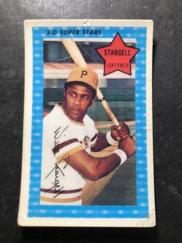 Willie Stargell Kelloggs D Super Stars Sp Rare Pirates Hof Ebay