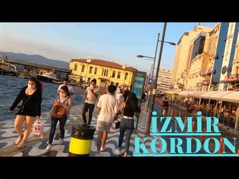 Walking tour in İzmir Turkey Alsancak Kordon 4k uhd YouTube