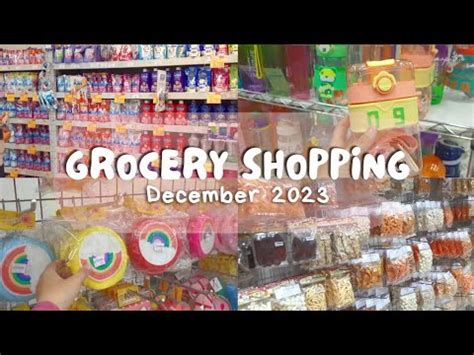 Grocery Shopping December 2023 Belanja Bulanan Desember 2023