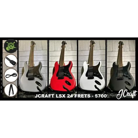 J CRAFT X SERIES LSX 1 24 Frets STRATOCASTER ELECTRIC GUITAR Lazada PH