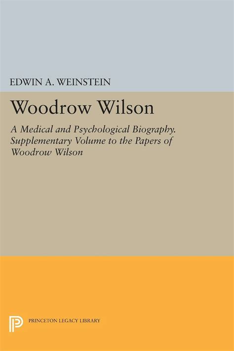 Woodrow Wilson Princeton University Press