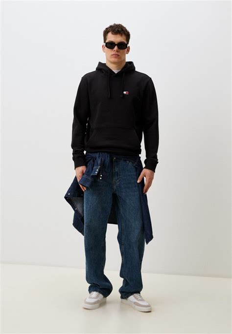 Худи Tommy Jeans, цвет: черный, RTLADL742101 — купить в интернет ...