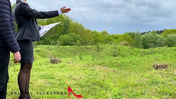 mi secretaria privada usó bruscamente al aire libre y destruyó su ropa de negocios XVIDEOS