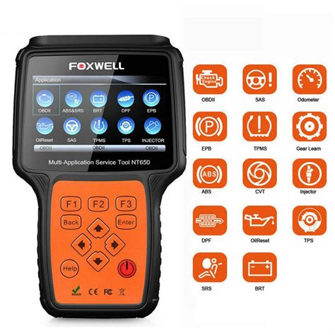 Foxwell Nt Scanner Foxwell Nt Obd Professional Special Function