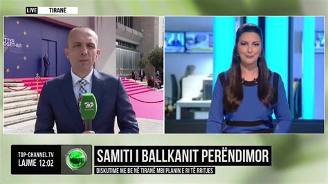 Top Channel Samiti i Ballkanit Perëndimor Diskutime me BE në Tiranë