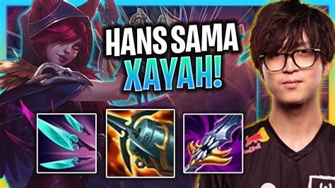 HANS SAMA IS SO STRONG WITH XAYAH G2 Hans Sama Plays Xayah ADC Vs