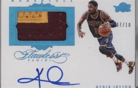 Panini Flawless Momentous Autographed Memorabilia Sapphire