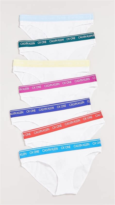 Calvin Klein Underwear Ck One Days Of The Week Bikini Pack Shopbop