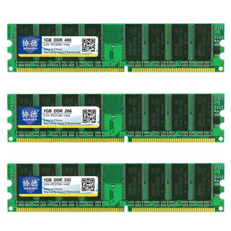 Xiede Desktop Pc Memory Ram Module Ddr Gb Ddr Pin Dimm