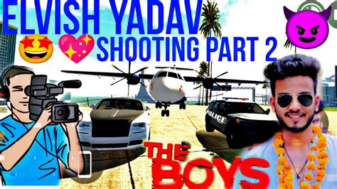 Elvish Yadav Part 2 Shooting🎥 In Indian Bike Ride Funny Video