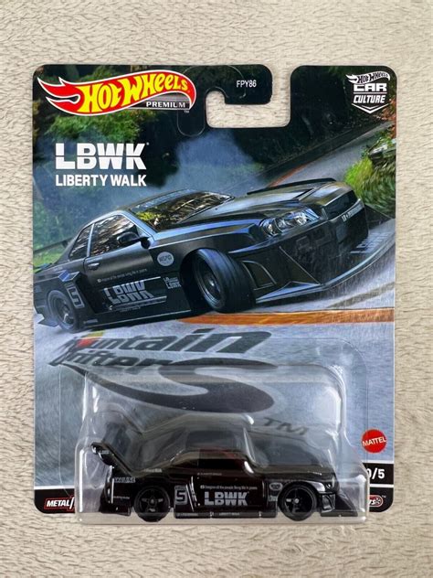 Hot Wheels 2022 Mountain Drifters LB ER34 Super Silhouette Nissan Skyline Chase K Design Co
