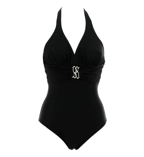 Maillot de Bain Femme 1 Pièce Carla Bikini Charme Carla Bikini en noir Galeries Lafayette