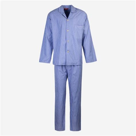 Riviera 100 Cotton Pyjama Tie Waist Cjt58 Mens Pyjamas By Somax