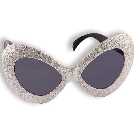 Mod Glitter Glasses Silver ACCESSORIES Glitter Glasses Glasses